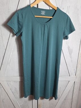 L.L. Bean 100% SUPIMA Cotton T-shirt Dress Size S